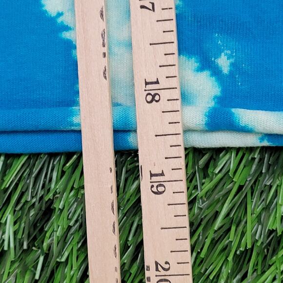 Vintage New-Mexico Crop-Top Shirt Womens Medium 19x18 Blue - Picture 11 of 11